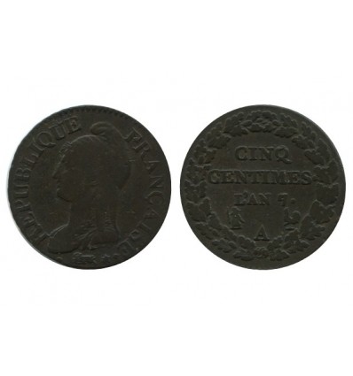 5 Centimes Dupre Directoire