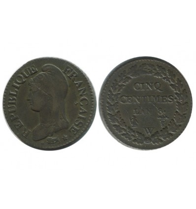 5 Centimes Dupre Directoire et Consulat