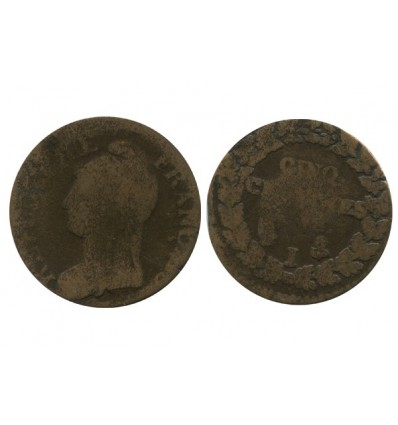 5 Centimes Dupre Directoire et Consulat