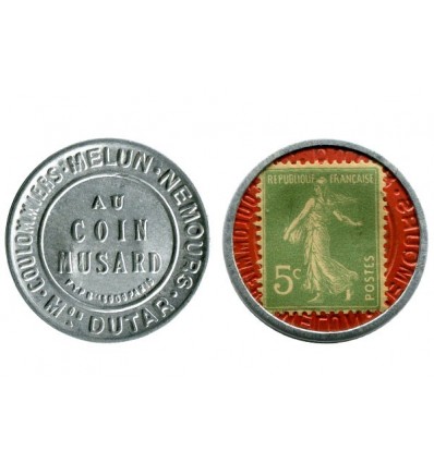 5 Centimes Semeuse Timbre monnaie au Coin Musard