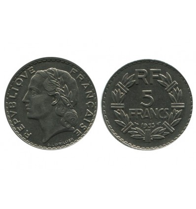 5 Francs Lavrillier Nickel