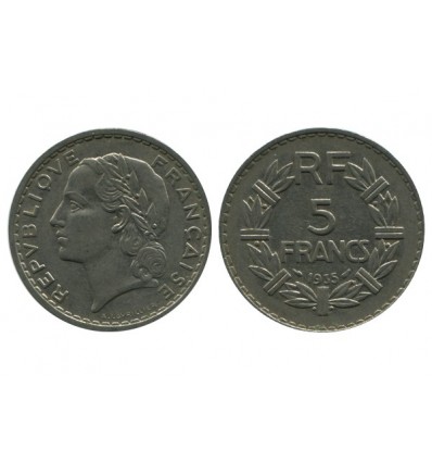 5 Francs Lavrillier Nickel