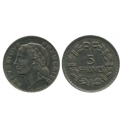 5 Francs Lavrillier Nickel