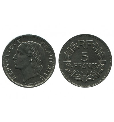 5 Francs Lavrillier Nickel