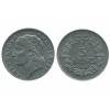 5 Francs Lavrillier Aluminium Quatrième République