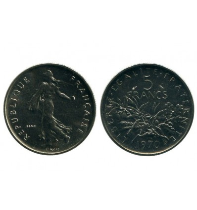 5 Francs Semeuse Nickel