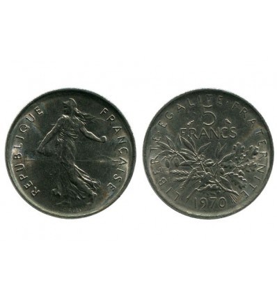 5 Francs Semeuse Nickel