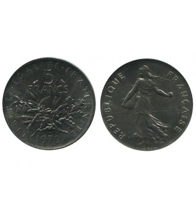 5 Francs Semeuse Nickel