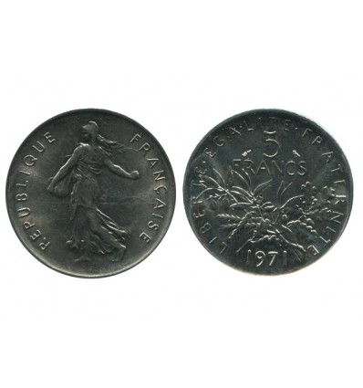 5 Francs Semeuse Nickel