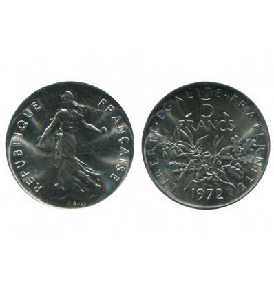 5 Francs Semeuse Nickel