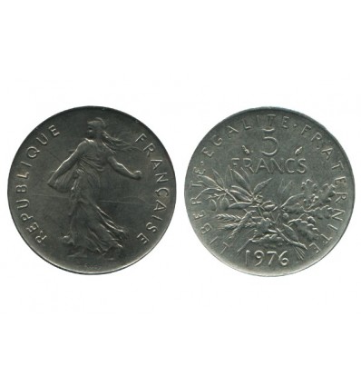 5 Francs Semeuse Nickel