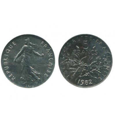 5 Francs Semeuse Nickel