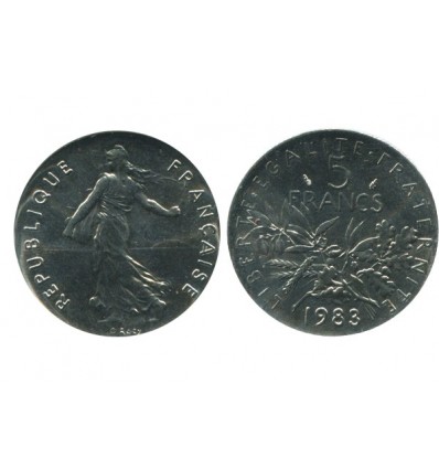 5 Francs Semeuse Nickel