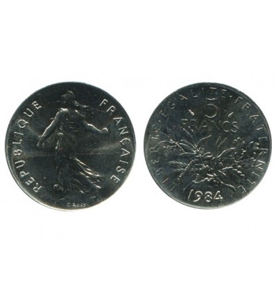 5 Francs Semeuse Nickel