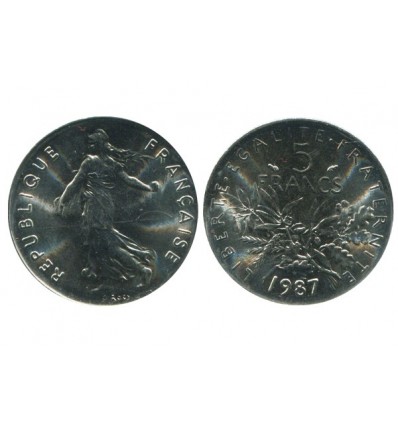 5 Francs Semeuse Nickel