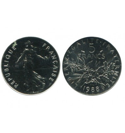 5 Francs Semeuse Nickel