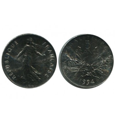 5 Francs Semeuse Nickel