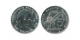 5 francs Voltaire essai