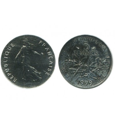 5 Francs Semeuse Nickel