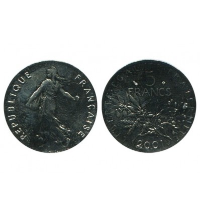 5 Francs Semeuse Nickel