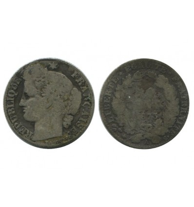 50 Centimes Ceres Troisième République