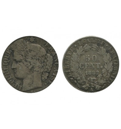 50 Centimes Ceres Troisième République