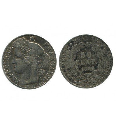 50 Centimes Ceres Troisième République