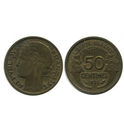 50 Centimes Morlon Bronze Aluminium