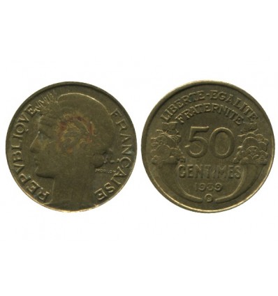 50 Centimes Morlon Bronze Aluminium