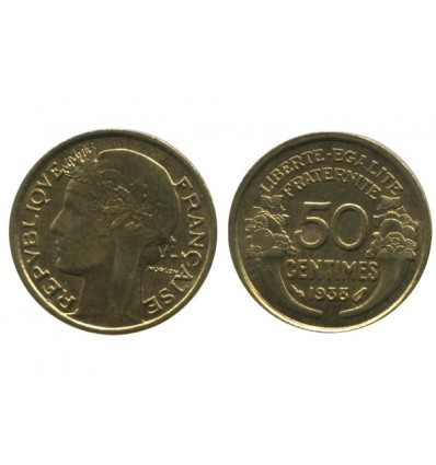 50 Centimes Morlon Bronze Aluminium