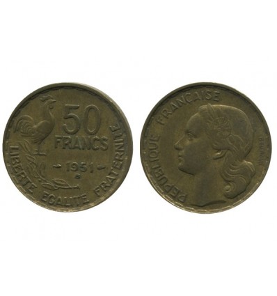 50 Francs Guiraud Quatrième République