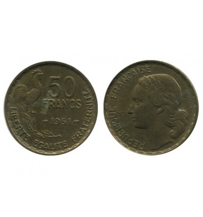 50 Francs Guiraud Quatrième République
