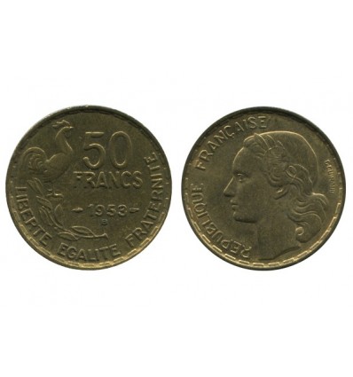 50 Francs Guiraud Quatrième République