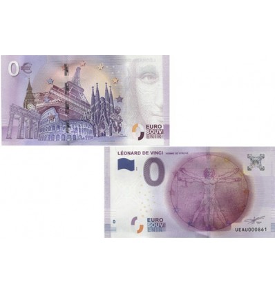 0 euro Léonard de Vinci