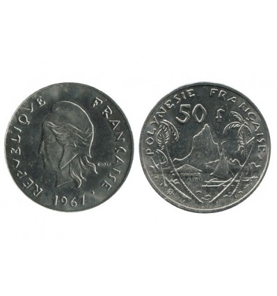 Polynésie Française - 50 francs 1967