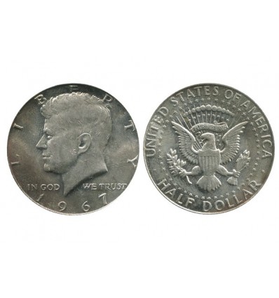 Etats Unis 1/2 dollars 1969 D