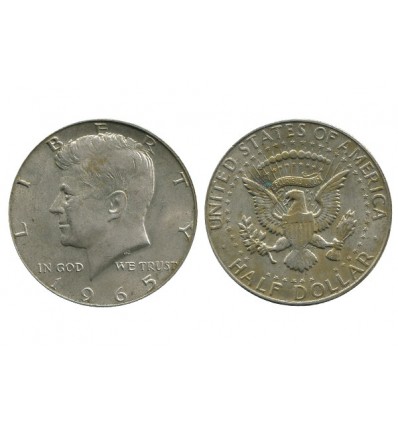 Etats Unis 1/2 dollars 1965