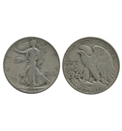 Etats Unis 1/2 dollars 1937 S