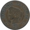 5 centimes Napoléon III 1862 K Bordeaux