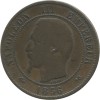 10 centimes Napoélon III 1856 B Rouen