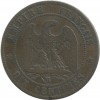 10 centimes Napoélon III 1856 B Rouen