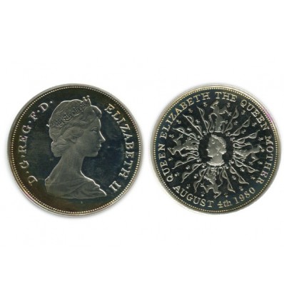 Medaille Module 25 New Pence Elisabeth II Grande Bretagne Argent - Grande Bretagne