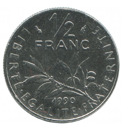 1/2 Franc Semeuse Nickel