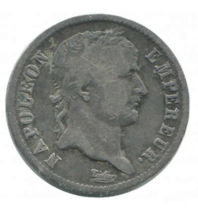 1 Franc Napoleon Ier Tête Laurée Revers Empire - Premier Empire