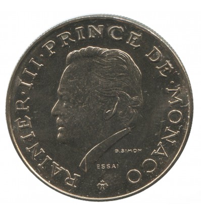 10 Francs Essai Charles III Monaco