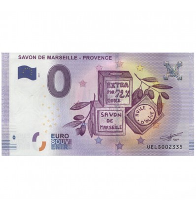 0 Euro Savon de Marseille - Provence