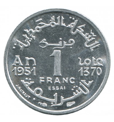 1 Franc Maroc