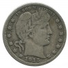 1/4 Dollar Barber Etats - Unis Argent