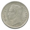 1/4 Bolivar Vénézuela Argent