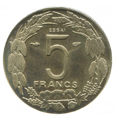 5 Francs Afrique Equatoriale - AEF - Cameroun